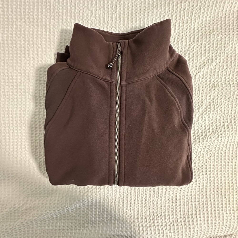 Scuba Oversized Funnel-Neck Full Zip *Long